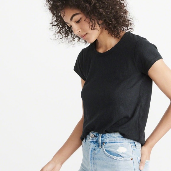 CREW TEE BLACK - Picture 3 of 4